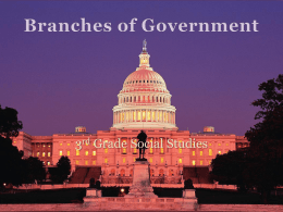 Branches of Government -