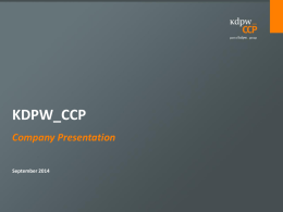KDPW_CCP - general information