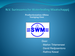 N.V. Surinaamsche Waterleiding Maatschappij