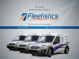 DeliverIt - Fleetistics