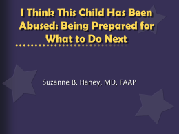 Legal Aspects of Child Abuse and Neglect - AAP.org