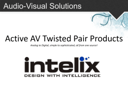 Intelix Audio-Visual Solutions