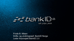 BankID 2.0 - uten Java