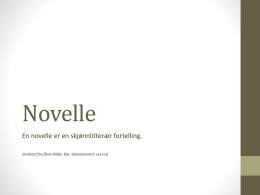 Novelle - Norsk 123