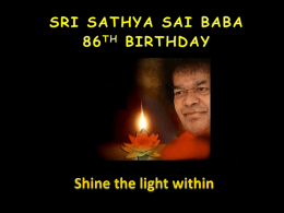 F Minor - Sathya Sai Baba Centers