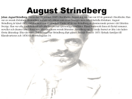 Dino- Om August_Strindberg