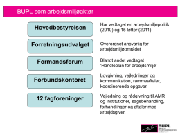 Se Katrine Toft Mikkelsens slides om at være nyvalgt AMR.