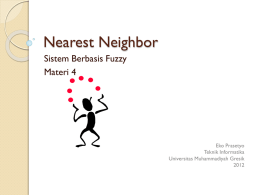 Fuzzy2012-4-Nearest Neighbor