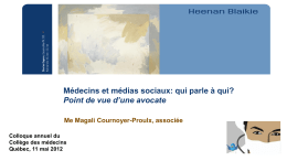 Me Magali Cournoyer-Proulx - Collège des médecins du Québec