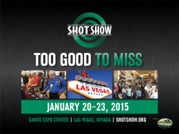 ON TARGET MARKETING FOR 2015 SHOT SHOW