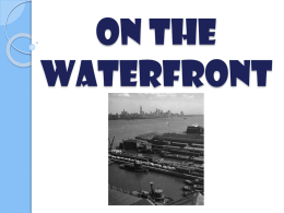 On the Waterfront-themes - Year12VCE