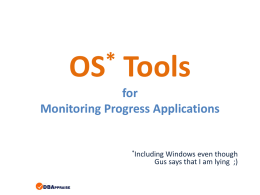 OS Tools - DBAppraise