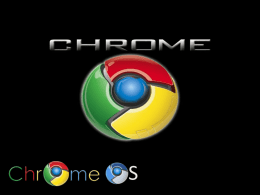 Chrome OS ppt