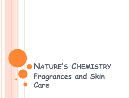 Fragrances and Skin Care
