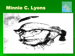 Minnie C. Lyons