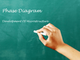 Development Of Microstructure