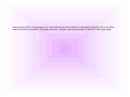 PowerPoint Slides From Video Training