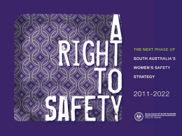 PowerPoint Fiona Mort, A Right to Safety