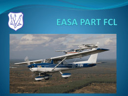 EASA PART FCL