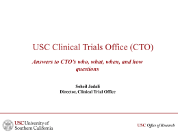 USC Clinical Trials Office