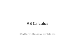AB Calculus - FreibergMath