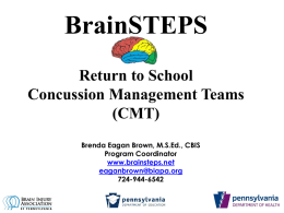 Concussion Management Team defined