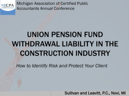 PowerPoint - Sullivan And Leavitt, PC