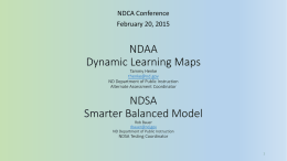 Dynamic Learning Maps Presentation