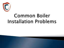 Common Boiler Installation Problems
