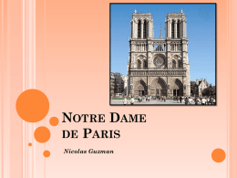 Notre Dame de Paris Nicolas Guzman