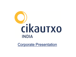 Cikautxo-India-Presentation
