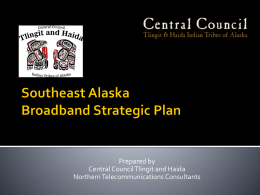 Broadband in Southeast Alaska