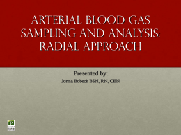 PRH ED ABG Sampling and Analysis