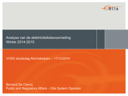 Presentatie 1.2 Elia