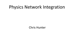 Physics Network Integration - University of Oxford Department