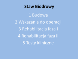 Staw Biodrowy