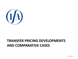 Transfer Pricing Methods - IFA-UK