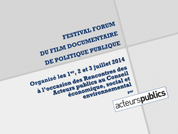 Festival International du Film politique - FIFP