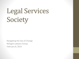 ppt - refugeelawyers.net