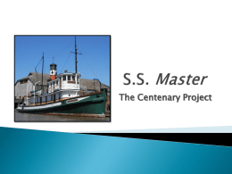 Master the Centenary Project