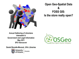 Open Source GIS