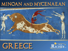 Minoan and Mycenaean Greece