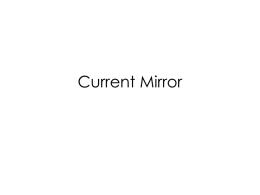 Current Mirror