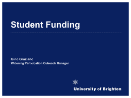 Student Funding