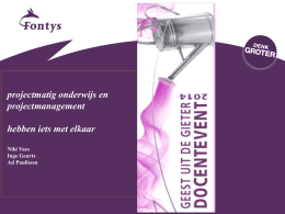 Powerpoint presentatie