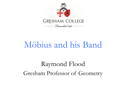 Powerpoint Presentation for "Mobius and his Band"
