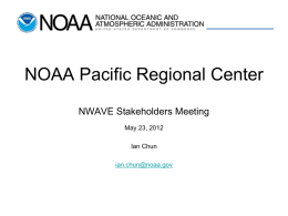 NOAA Pacific Region Center