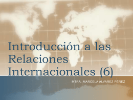 Introducción a las Relaciones Internacionales (6)
