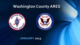 Washington County ARES/RACES