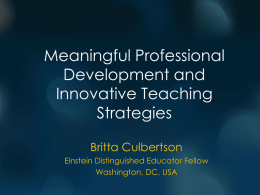 PowerPoint Slides - Center for Excellence in Education